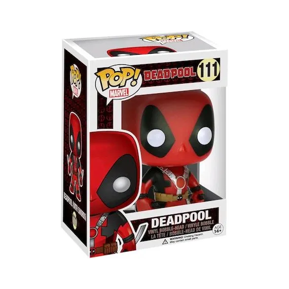 Figurina Deadpool Erou Masca Rosu – Model Colectie cu Detalii Premium