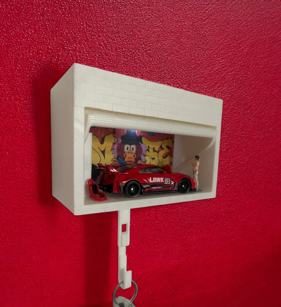 Suport de chei cu  led inclus , acceori +masinuta 1/64 diferite branduri (hot wheels )