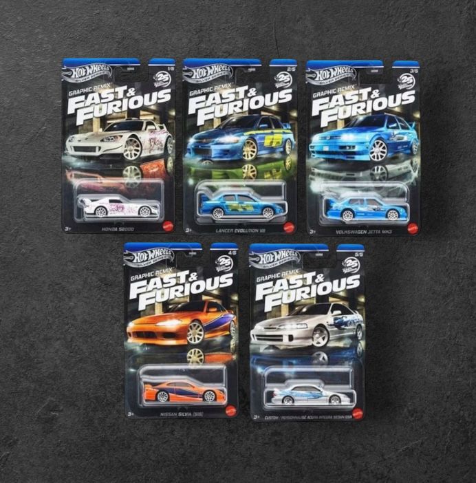 Hot wheels fast and furious 1/64 SIlver 2026